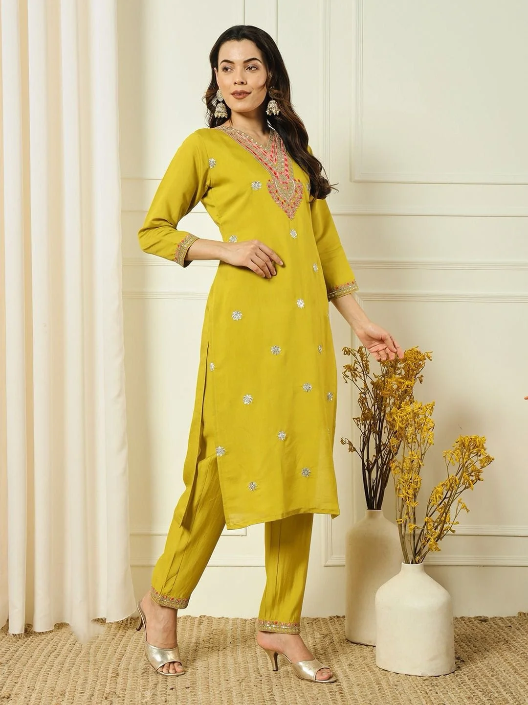 Classic Cotton Straight Salwar Set